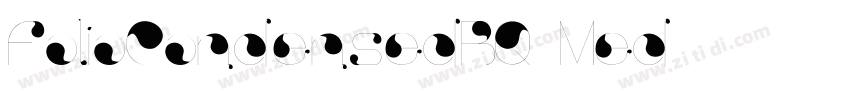 FolioCondensedBQ Med字体转换